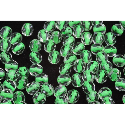 Fire Polished Beads 6mm Neon Green | Czech Glass Beads