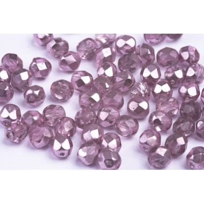 Fire Polished Beads 6mm Lilac 4792 | Czech Glass Beads