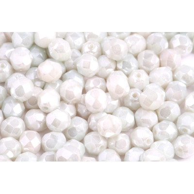 Fire Polished Beads 6mm Luster Chartreuse 84000/14400 | Rutkovsky