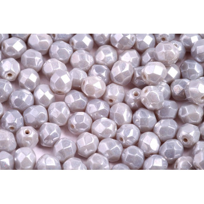 Perline Mezzi Cristalli 6mm Luster Opaque Gray 42000/14400