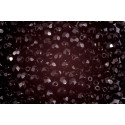 Fire Polished Beads 6mm Opaque Jet Black 23980 | Glass Beads