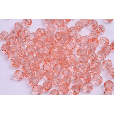 Fire Polished Beads 5mm Peach 4479 | Czech Glass Beads