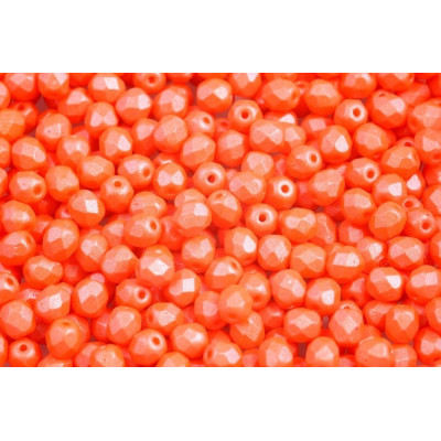 Fire Polished Beads 5mm Tutti Frutti Canteloupe 03000/24507