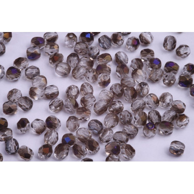 Fire Polished Beads 4mm Crystal Azure 00030/22201 | Rutkovsky
