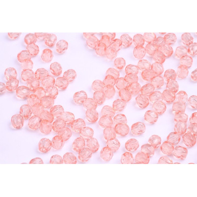 Fire Polished Beads 4mm Pink 81 | Czech Glass Beads