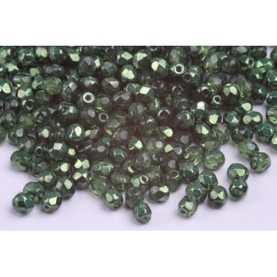 Perle sfaccettate  N. 5164 Verde