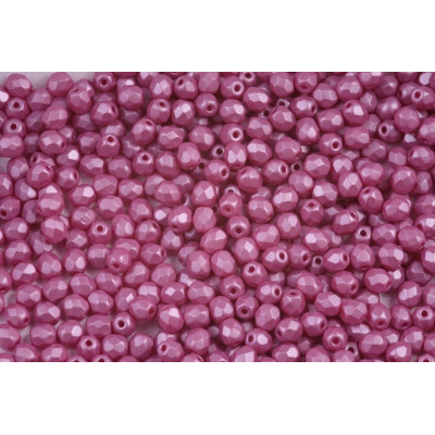Fire Polished Beads 4mm Powder Purple 02020/29364 | Czech Glass