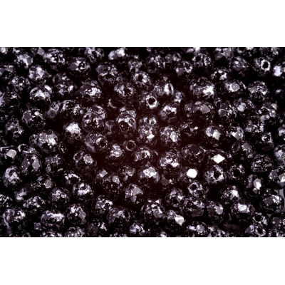 Fire Polished Beads 4mm Tweedy Silver 23980/45702 | Czech Glass