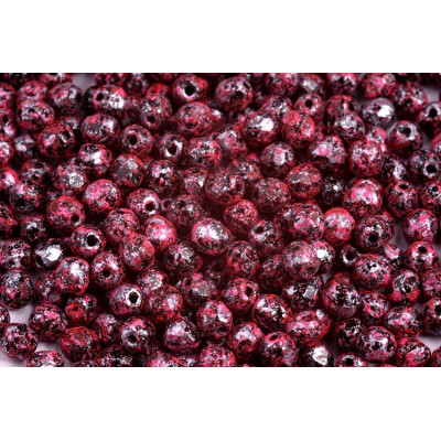 Fire Polished Beads 4mm Tweedy Pink 23980/45708 | Czech Glass