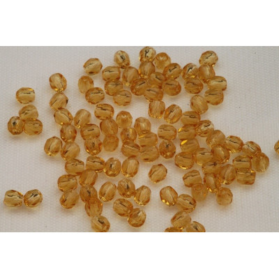 Fire Polished Beads 3mm Yellow 2255 | Czech Glass Beads