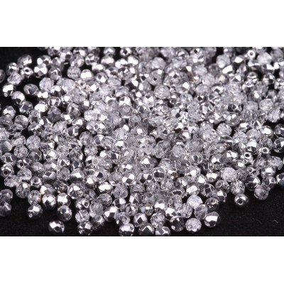 Fire Polished Beads 3mm Crystal Labrador 00030/27001 | Glass Beads