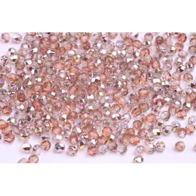 Perle sfaccettate  N. 4981 Rame