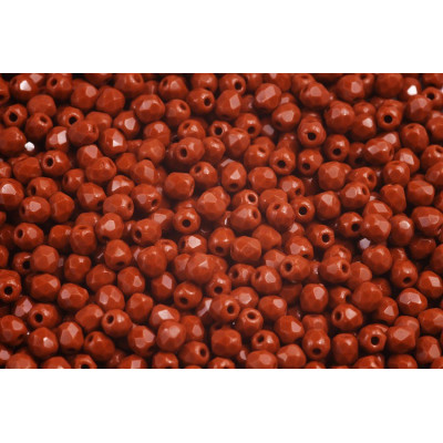 Fire Polished Beads 3mm Dark Chocolate 13610 | Czech Glass