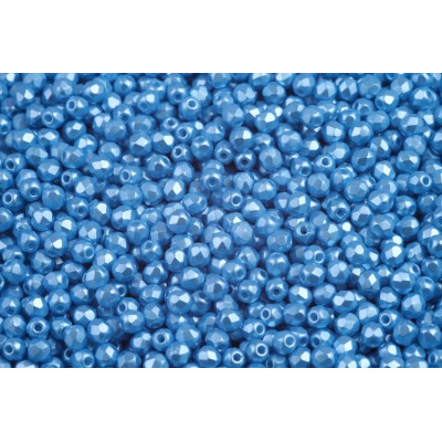 Fire Polished Beads 3mm Pastel Turquoise 02010/25020 | Czech Glass