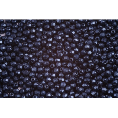 Fire Polished Beads 3mm Pastel Montana Blue 25042 | Rutkovsky