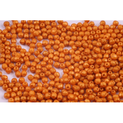 Fire Polished Beads 3mm Gold Shine Minium 02010/24109 | Rutkovsky