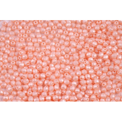 Fire Polished Beads 3mm Pastel Peach 02010/29303 | Rutkovsky
