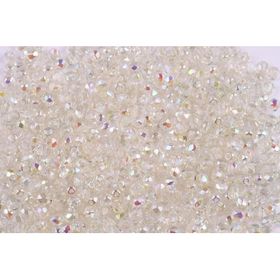 Fire Polished Beads 3mm Crystal Rainbow 00030/98539 | Rutkovsky