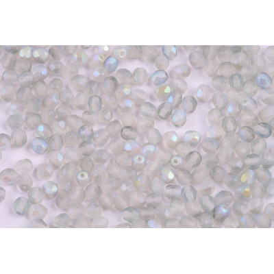 Fire Polished Beads 3mm Matte Blue Rainbow 00030/84100/98538