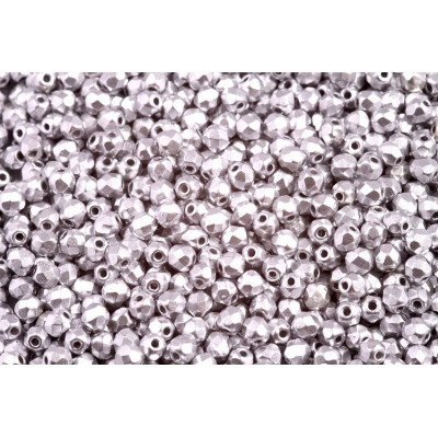 Fire Polished Beads 3mm Crystal Bronze Aluminium 01700 | Glass Beads