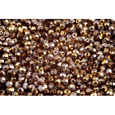 Fire Polished Beads 3mm Crystal California Nights 98543 | Glass Beads