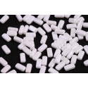 Bricks Beads 4x8 mm N. 16 WHITE LUSTER