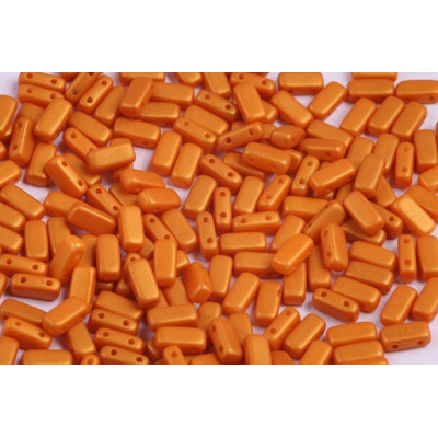 Bricks Beads 4x8 mm N. 46 GOLD SHINE MINIUM