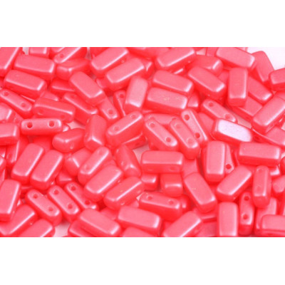 Bricks Beads 4x8 mm N. 54 PEARL SHINE ROSE