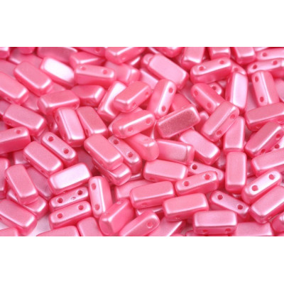 Bricks Beads 4x8 mm N. 58 PASTEL PINK