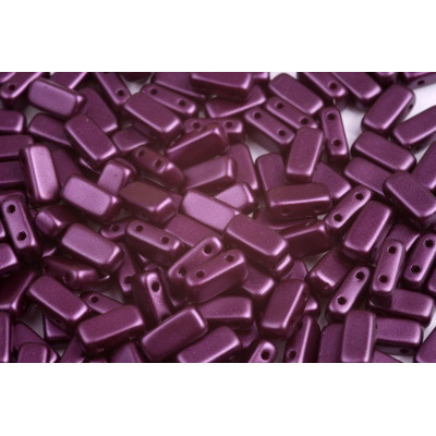 Bricks Beads 4x8 mm N. 59 PASTEL BORDEAUX