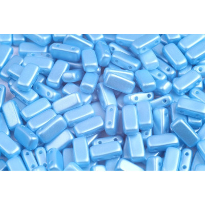 Bricks Beads 4x8 mm N. 60 PASTEL TURQUOISE