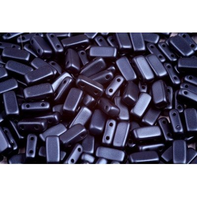 Bricks Beads 4x8 mm N. 65 PASTEL MONTANA BLUE