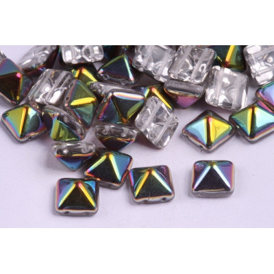 Pyramid Beads N. 6 CRYSTAL VITRAIL