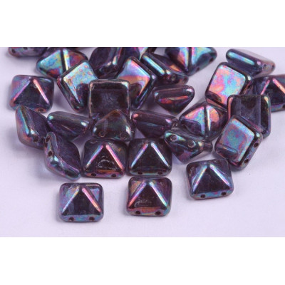 Pyramid Beads N. 9 CRYSTAL PURPLE IRIS