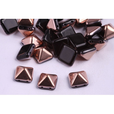 Pyramid Beads N. 30 JET CAPRI GOLD