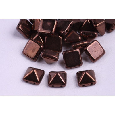Pyramid Stud Beads 12x12mm N. 36 JET VEGA LUSTER 