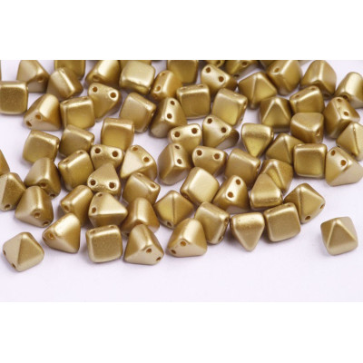 Pyramid Stud Beads 6x6mm N. 63 PASTEL LIME