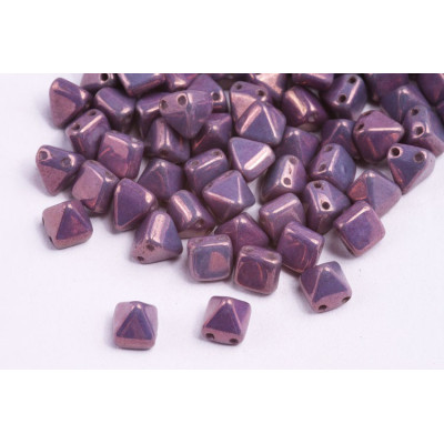 Pyramid Beads N. 74 WHITE ALABASTER VEGA