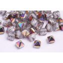 Pyramid Beads N. 80 CRYSTAL VITRAIL