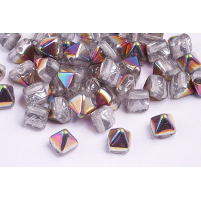 Pyramid Beads N. 80 CRYSTAL VITRAIL