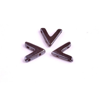 AVA® Bead N. 17 JET HEMATITE