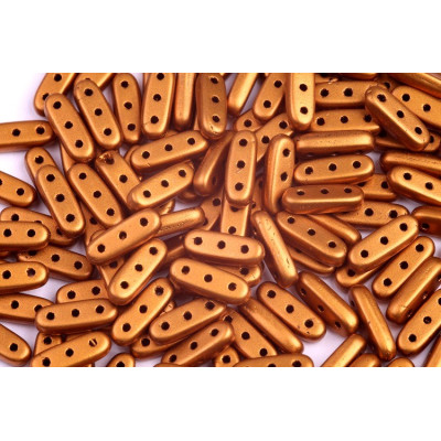 CzechMates Beam 3x10 mm N. 8 MATTE METALLIC GOLDENROD