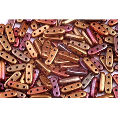 CzechMates Beam 3x10 mm N. 9 MATTE METALLIC BRONZE IRIS