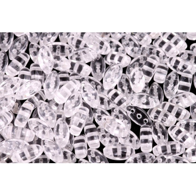 Cali Beads 3x8 mm N. 1 CRYSTAL