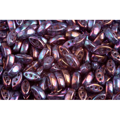 Cali Beads 3x8 mm N. 4 CRYSTAL PURPLE IRIS