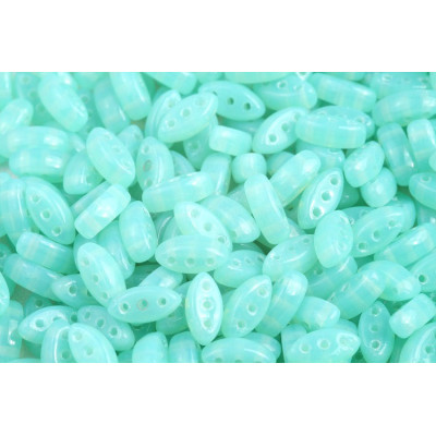 Cali Beads 3x8 mm N. 21 OPAL GREEN AQUA