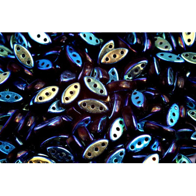 Cali Beads 3x8 mm N. 39 JET FULL AB