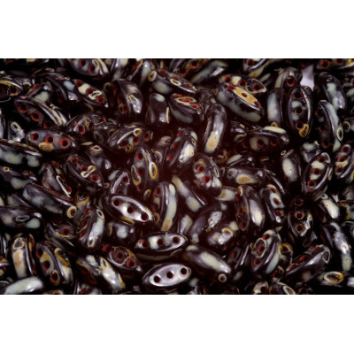 Cali Beads N. 42 JET¨TRAVERTIN DARK