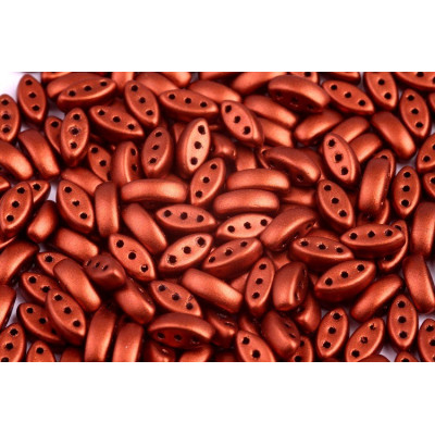 Cali Beads N. 45 CRYSTAL BRONZE FIRE RED