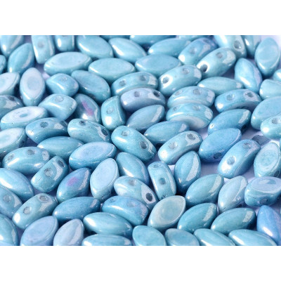 Iris Duo N. 14 CHALK WHITE BABY BLUE LUSTER